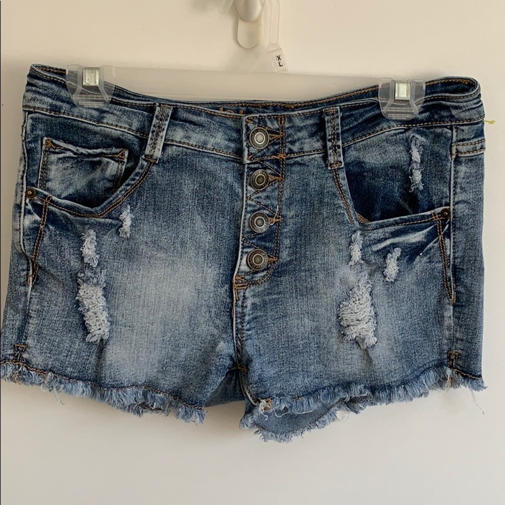 Cute button up shorts